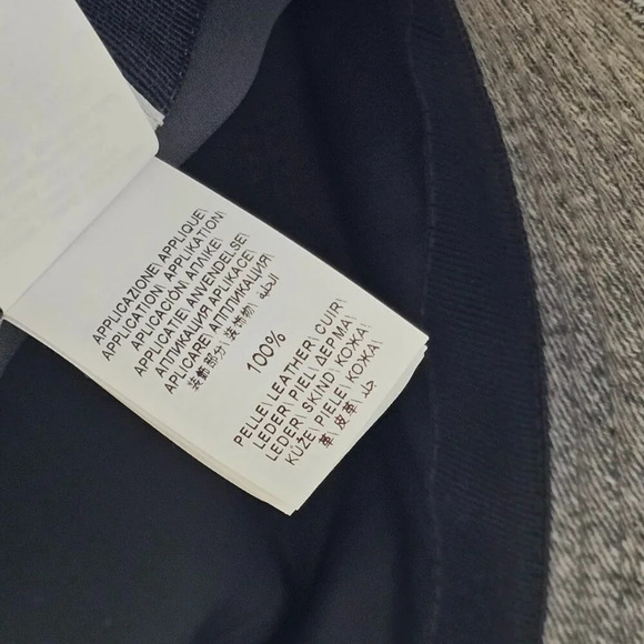 Brunello Cucinelli Bucket Hat Beaded Detail Denim Suede Size Small Authenticated - Picture 12 of 15